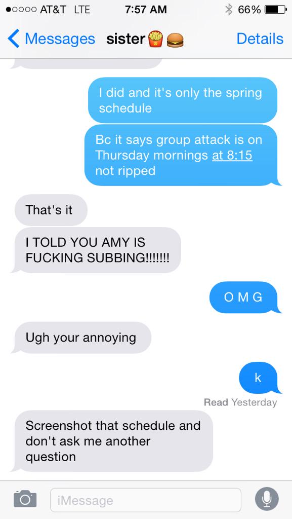 mackzdek's tweet photo. wow I guess im so annoying!!!!!! @Mezaloudek http://t.co/8l7feBAXcC