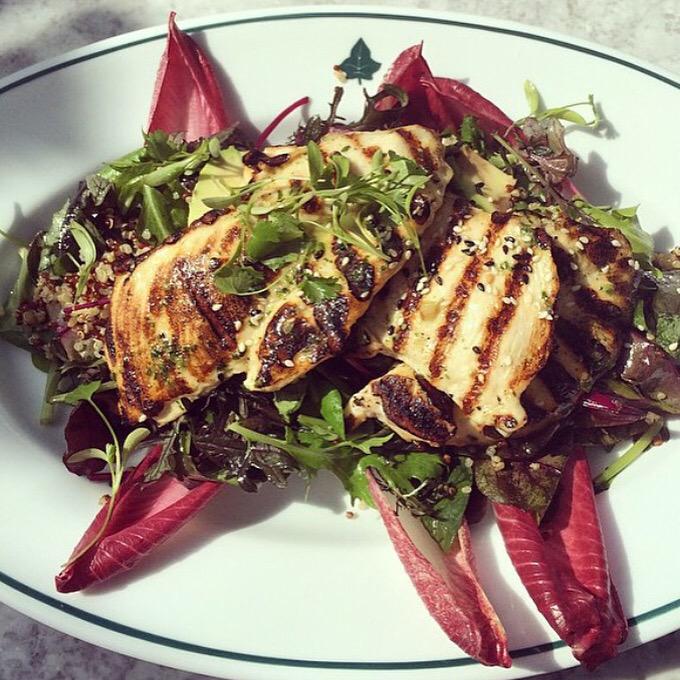 Ivy Chelsea Garden On Twitter Eating Clean Today Grilled Chicken Quinoa Salad W Avo Ginger Lime Dressing Healthy Rg Gloriously Green Http T Co Fmf5vznnbo