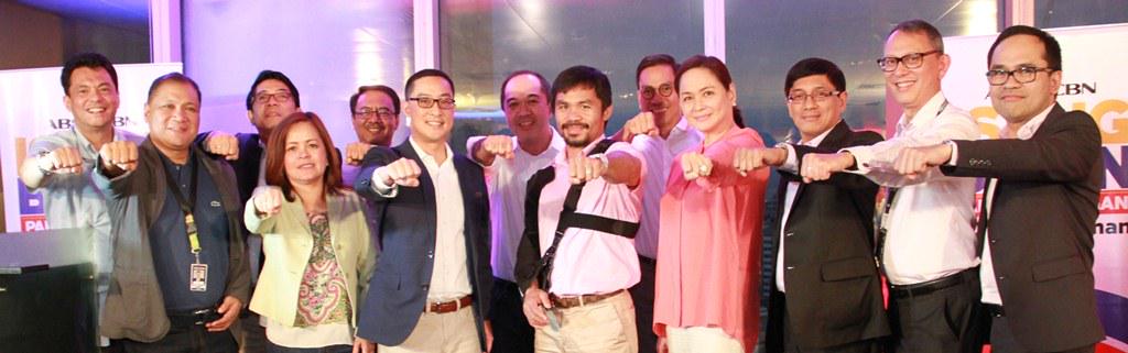 ABSCBNpr's tweet photo. “#ONEFORPACMAN WAS HUGE FOR ME”-@MannyPacquiao Read more: http://t.co/KiQFVDpoFe http://t.co/XZRJXyKITM