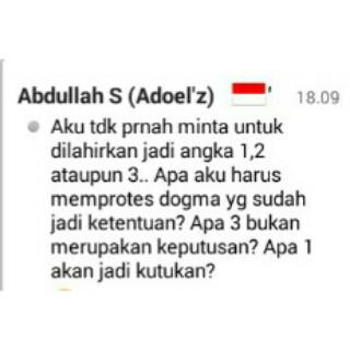 RiEkElicious's tweet photo. Akupun tidak minta http://t.co/dbMutE1joV