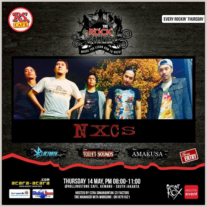 Nanti malam di Rolling Stone Cafe.. Tribut Alice In Chains brng NXCS