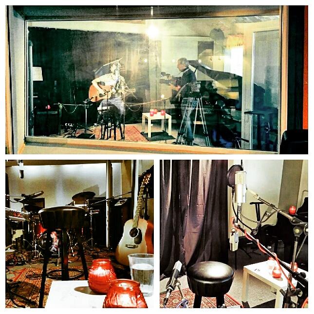 Gisteren drukke dag. <a href="/MaartenvanPraag/">Maarten van Praag</a> nam unplugged liedjes op. Verder wordt het album van 't Goede Doel gemixt.