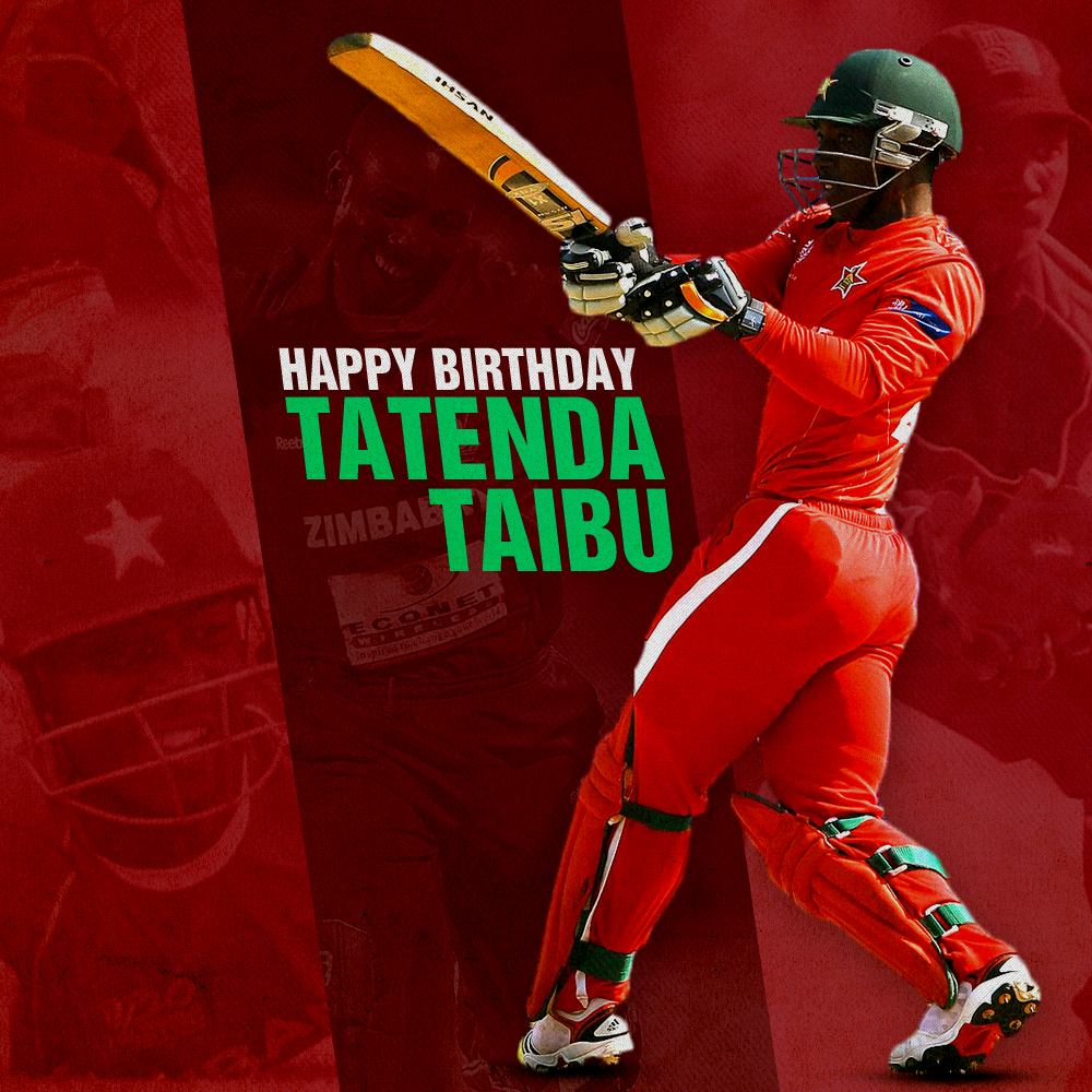 Here\s wishing the youngest ever captain in the history of Test Cricket, Tatenda Taibu, a very happy birthday 