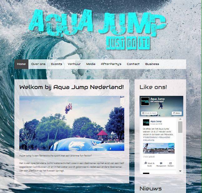 lll0709's tweet image. Check nu onze website! aquajump.nl