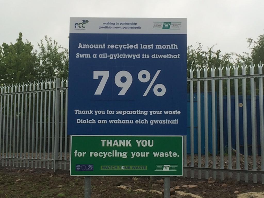 Torfaen Council 🏴🇺🇦 (@torfaencouncil) on Twitter photo The site run by <a href="/FCC_Environment/">FCC Environment</a> has achieved a recycling rate of 79% in the first month, beating its 75% target The site run by <a href="/FCC_Environment/">FCC Environment</a> has achieved a recycling rate of 79% in the first month, beating its 75% target