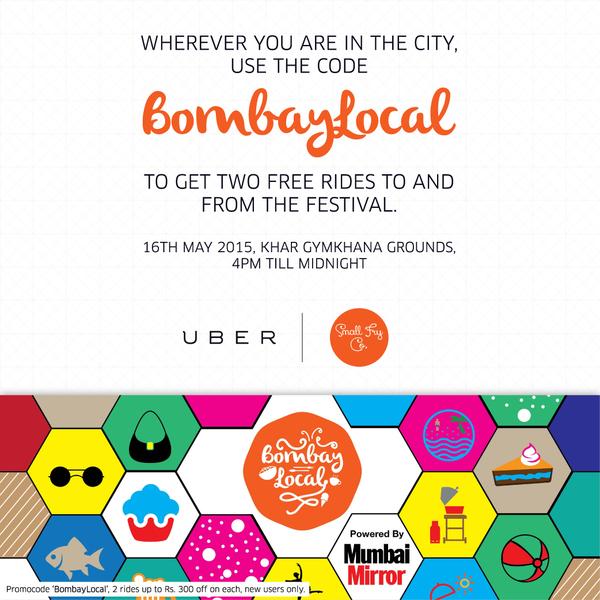 SmallFryCo's tweet image. Have you signed up for your free ride yet with @Uber_Mumbai at #BombayLocal Use promo code 'BombayLocal' on the app.