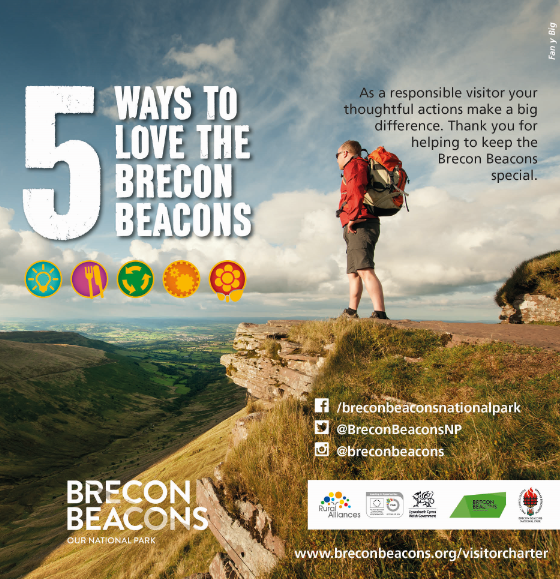 BeaconsTourism's tweet photo. @BreconBeaconsNP launch #ResponsibleVisitor Charter: 5 Ways to Love The #BreconBeacons leaflet http://t.co/3ZP673W8Xb http://t.co/Bq9cfcAkNv