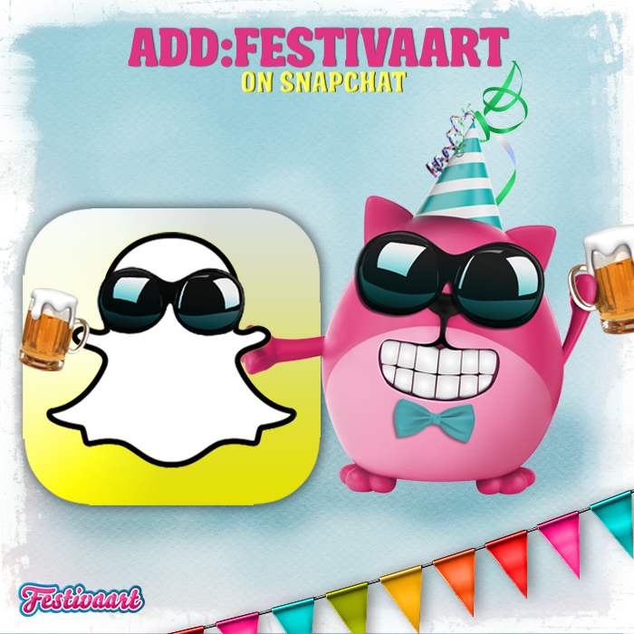 Festivaart's tweet photo. Vergeet Festivaart niet toe te voegen op #snapchat, want dan blijf jij op de hoogte van leuke beelden! http://t.co/olsLhOUw3c