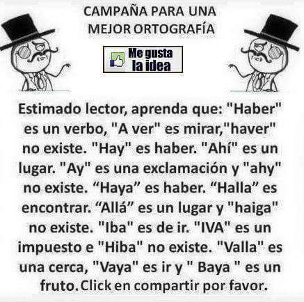 Esto es importante para extranjeros... y para españoles, ya que muchos cometen errores a menudo.