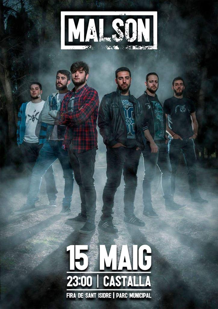 malsonoficial's tweet photo. Dema nou concert a Castalla , dins la @feriacastalla , al parc municipal sobre les 23 #SeAvecinaTormenta http://t.co/uyYS95Jyww