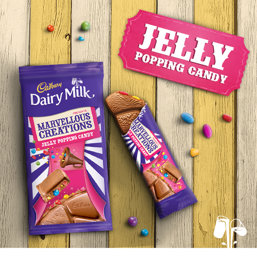 Cadbury Dairy Milk on Twitter "Jelly Popping Candy, filled with black