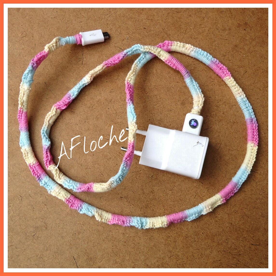 A_Floche's tweet image. *Iseng2 bikin rajutan cable protector
"Gulali"
A crochet cable protector
#cableProtector
#cablecover
#cable
#DIY