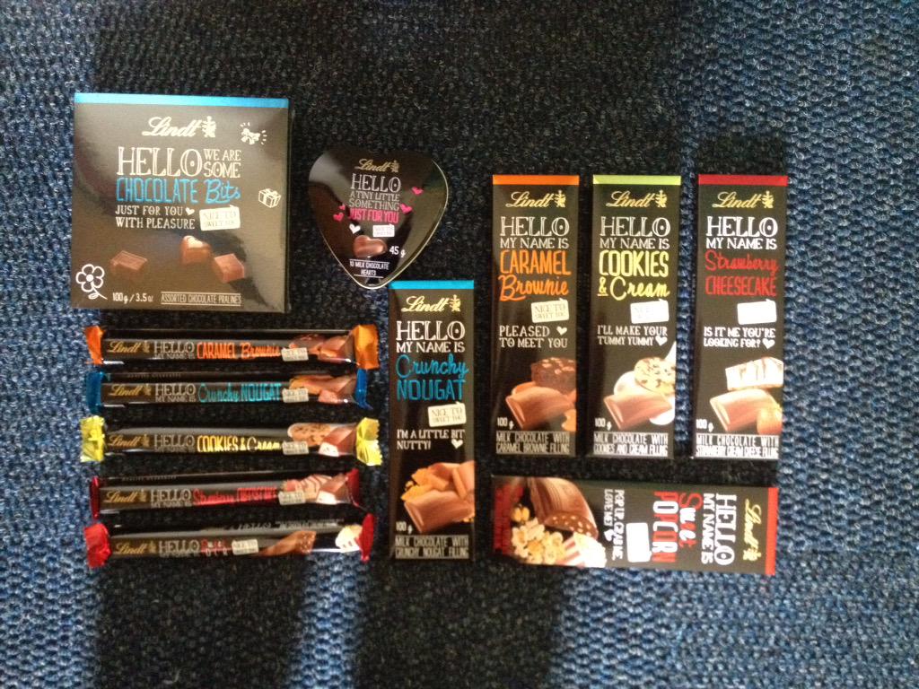 RobynBron's tweet photo. Received my @Lindt chocolate hamper from @PicknPay for the #hellolindt competition 😍😭❤️  thank youuuuu ❤️❤️ http://t.co/7XavWeYOfR