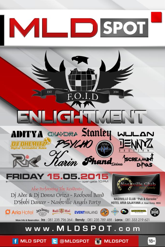 Be there! @rjbang @BlopleMurgin <a href="/EDM_MLG/">EDM Malang</a> @BeatscratchDJ <a href="/RebelID/">Rebel ID</a> <a href="/javon_marco/">Dhymarc Jaynov</a> <a href="/PMalsa/">Phoebe Audrea Malsa </a> <a href="/yeyendhea_yeyen/">Yeyen DheaDeo</a> <a href="/vanesha_gita/">vanesha</a>