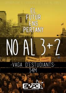 XuntaEstAstur's tweet photo. Estudiantes de los Países Catalanes en fuelga pola educación de toes. Tol sofitu dende Asturies #3más2NON #stopEU2015 http://t.co/slDKhVs7u6