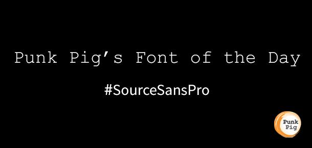 PunkPig_UK's tweet image. #fontoftheday #SourceSansPro is a #SansSerif #typeface by Paul D. Hunt for #AdobeSystems #Adobe #graphicdesign