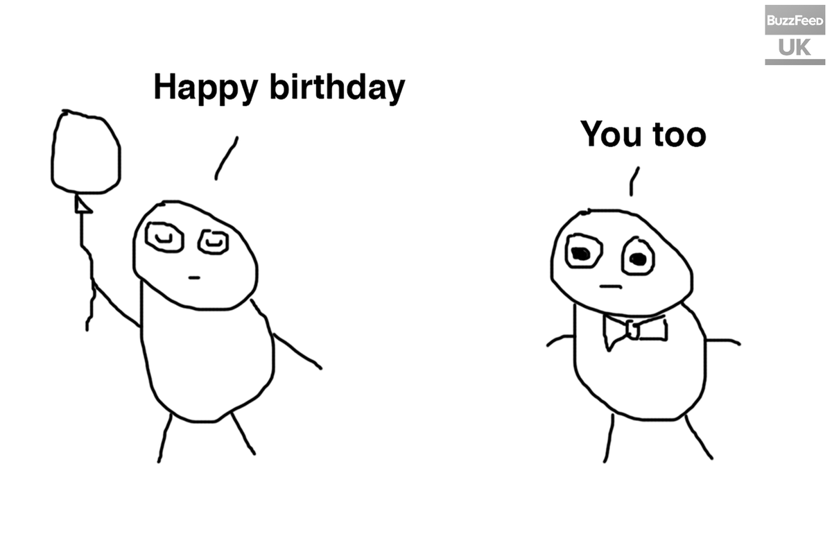 BuzzFeedUK's tweet photo. Awkward people problems 🎈 http://t.co/hzAUjltish