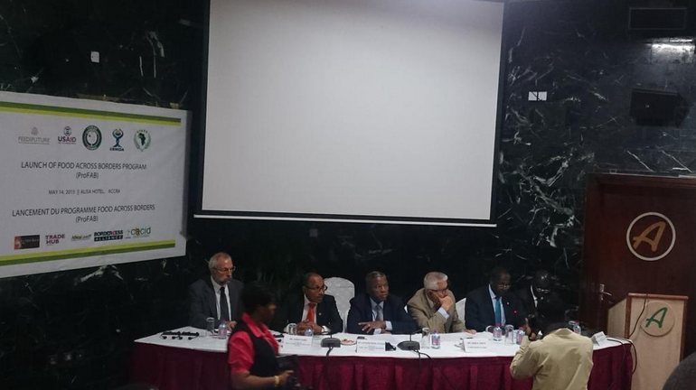 EmmanuelDogbevi's tweet image. Food Across Borders programme being launched right now in Accra. @USEmbassyGhana @USAID #ProFAB