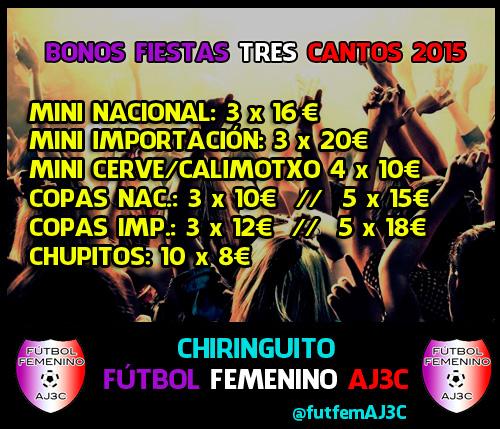 futfem3c's tweet photo. @asojuvenil3c bonos disponibles!!! http://t.co/unxqYiMbCu