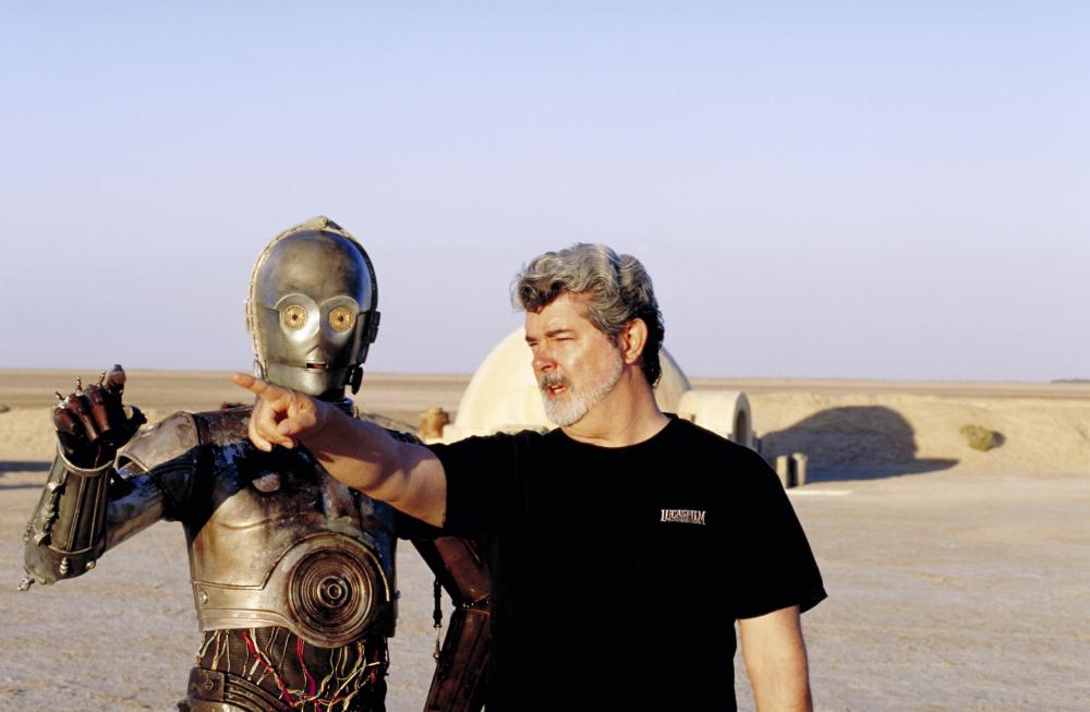 Today is George Lucas\s birthday. Happy birthday sir! And thanks for making Star Wars movie. 