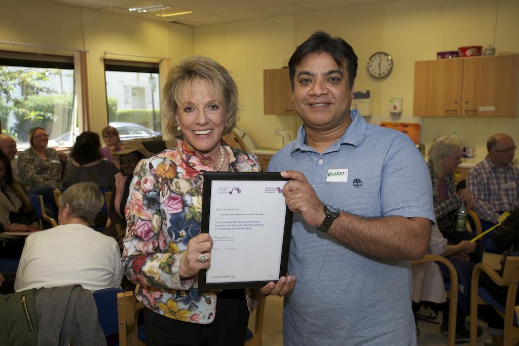 Befriending project achieves APS accreditation, a nationally recognised standard  - thanks to all our befrienders!