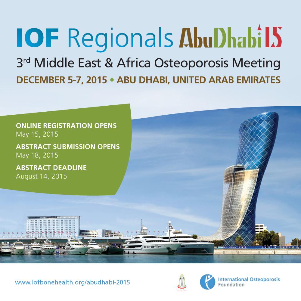 tabeeby_UAE's tweet photo. Attend the #IOF Regionals 3rd Middle East and Africa #Osteoporosis Meeting.
Register: https://t.co/3qkpS6vk4L

https://t.co/1uNU9a8YZC