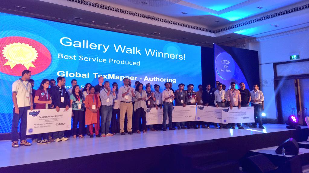 Anshuman_Kumar's tweet photo. Meet our @IntuitIN #innovation rockstars #CTOF2015 Innovation Gallery Walk winners. Congratulations folks! #OneIntuit http://t.co/8v0eoasXxr