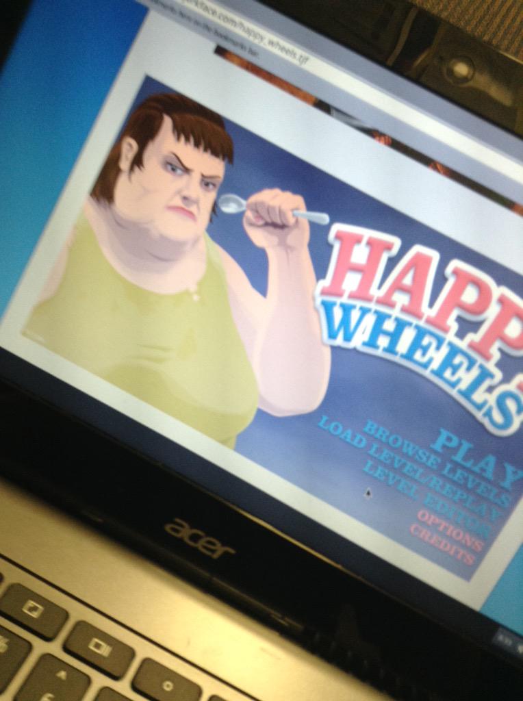 JakeBailey14's tweet photo. Playing happy wheels!😀😝 http://t.co/fAMXTtGM6Z