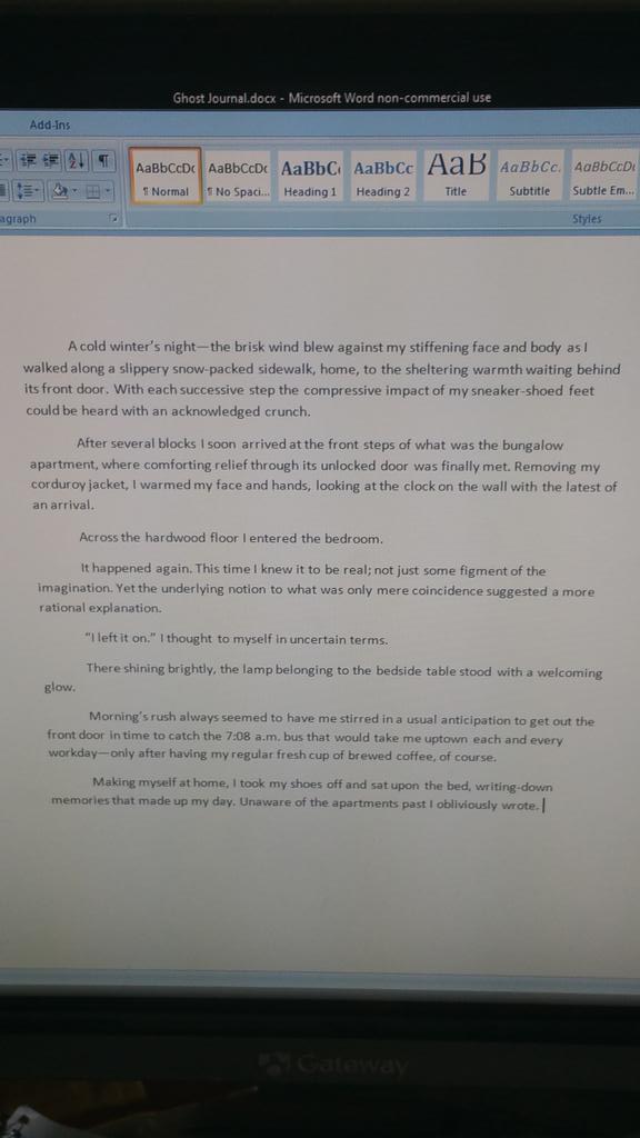 CupOfConfusion's tweet photo. #GhostJournal http://t.co/gsdlido7x3