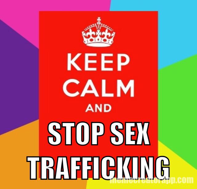 _BeTrue2U's tweet image. This meme addresses the prevalence of sex trafficking and efforts to decrease it