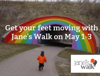 Hundreds of walks happening around the world today &amp; tomorrow! Find one at janeswalk.org