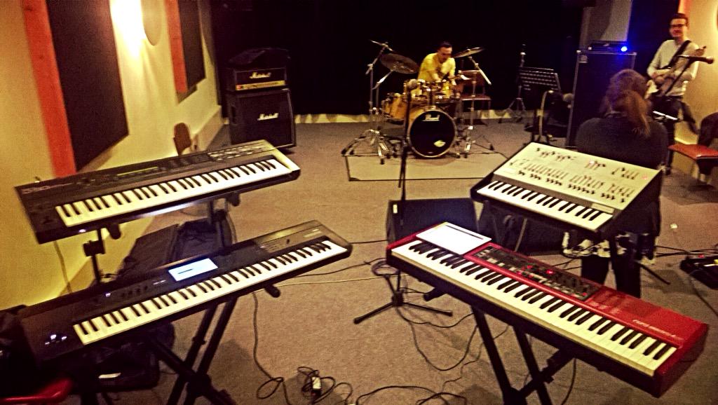 Interstate_Scot's tweet image. Long shift in Studio today but things coming together nicely for our June gig with Rockus Choir! #rehearsal #iseenord