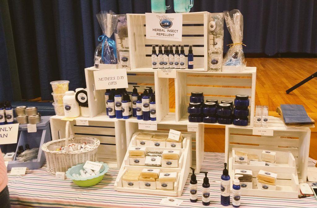 Made in Maine Expo happening now at Brewer Auditorium. Free admission and dozens of artisan products! #heymaine #expo