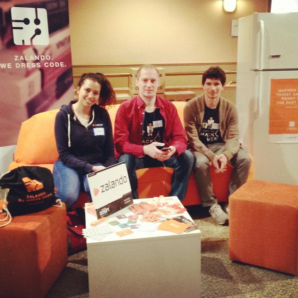 ZalandoTech's tweet image. We are ready! #neverstopcoding #hackdisrupt #techcrunch #nyc