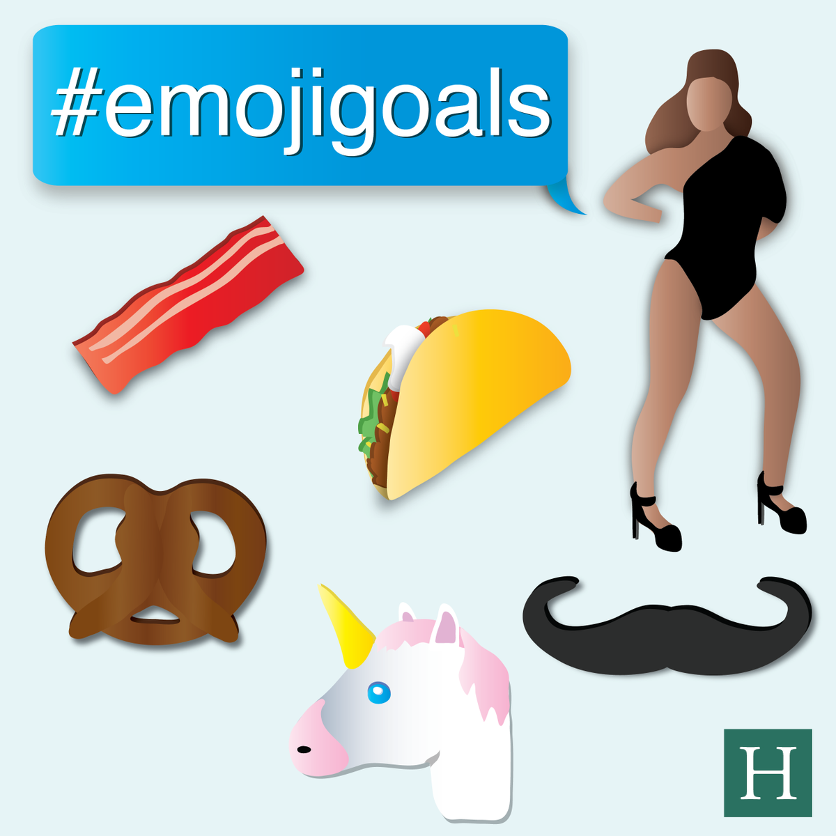 Taco emoji 4eva. #EmojiGoals #SaturdayFunnies #NewsletterComic by @evahillarious