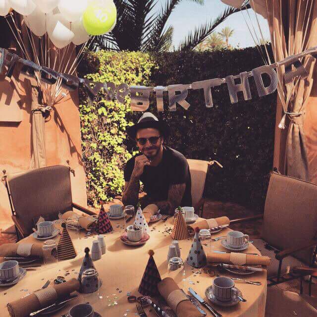 PostBadMarocain's tweet photo. Beckham qui fête ses 40 ans à Marrakech 📍🇲🇦😏 http://t.co/nY32bYJA6D