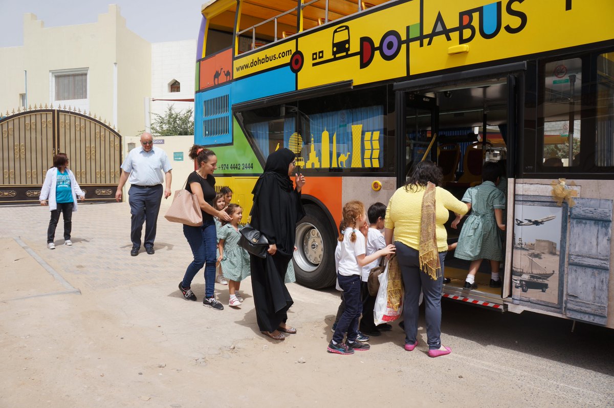 Doha Bus tweet media