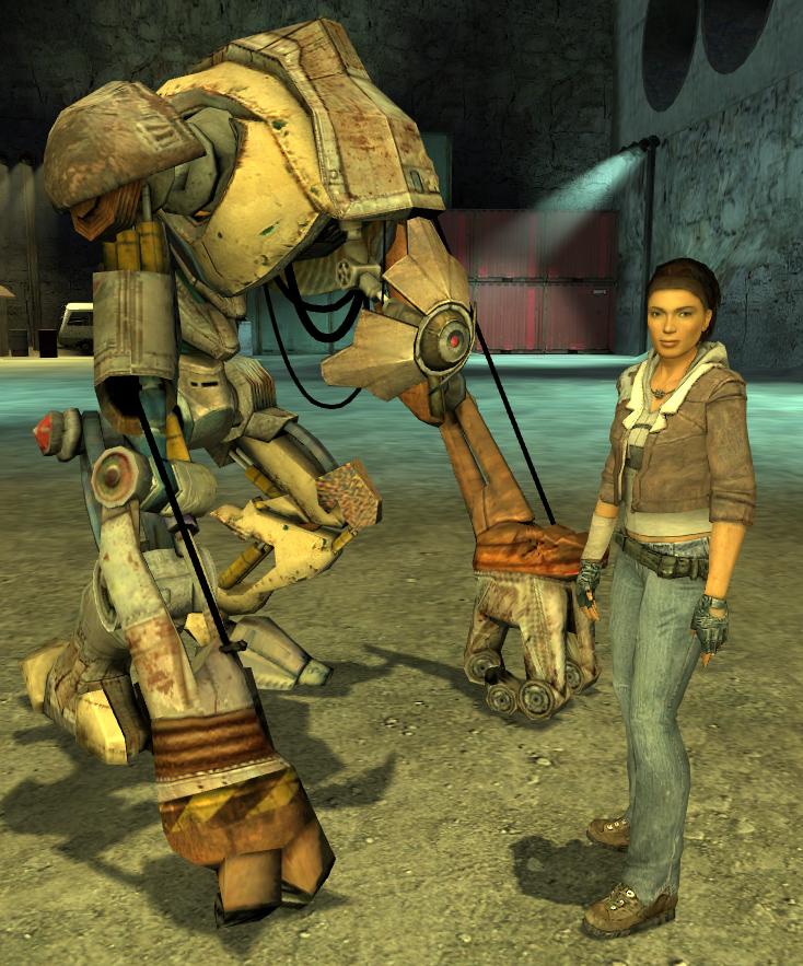 DrOctobot's tweet photo. @freekeyfridays Alyx's Dog from Half Life 2.  He's adorable in his own way! #fkf90 http://t.co/hEBs5l5hwY
