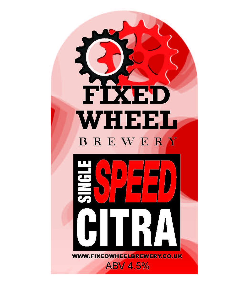 We would like to announce our Beer of the Festival - Fixed Wheel "Single Speed Citra" #camra #sbf15 #stourbridge