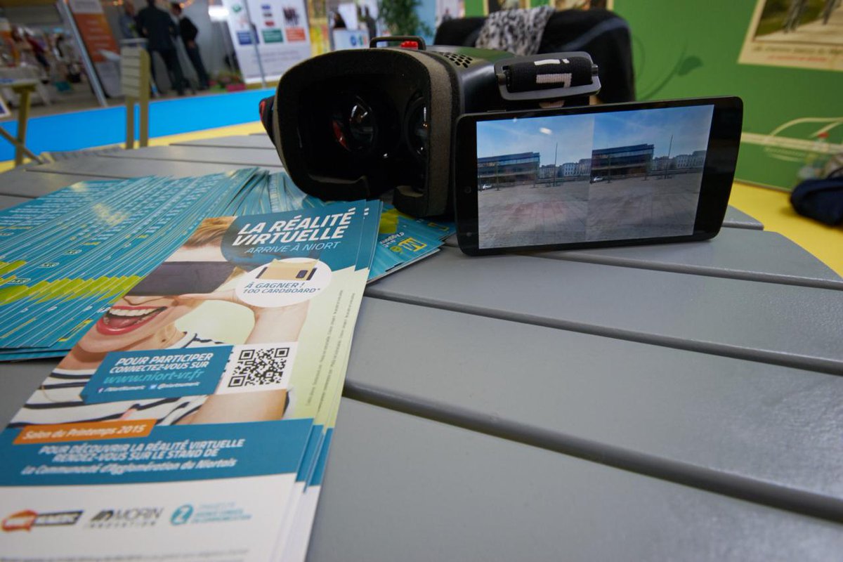 NiortAgglo's tweet photo. Venez à notre rencontre sur le stand #CANiortais du @salonprintemps et visitez le Donjon à 360° ! http://t.co/XUaPMfoIV4