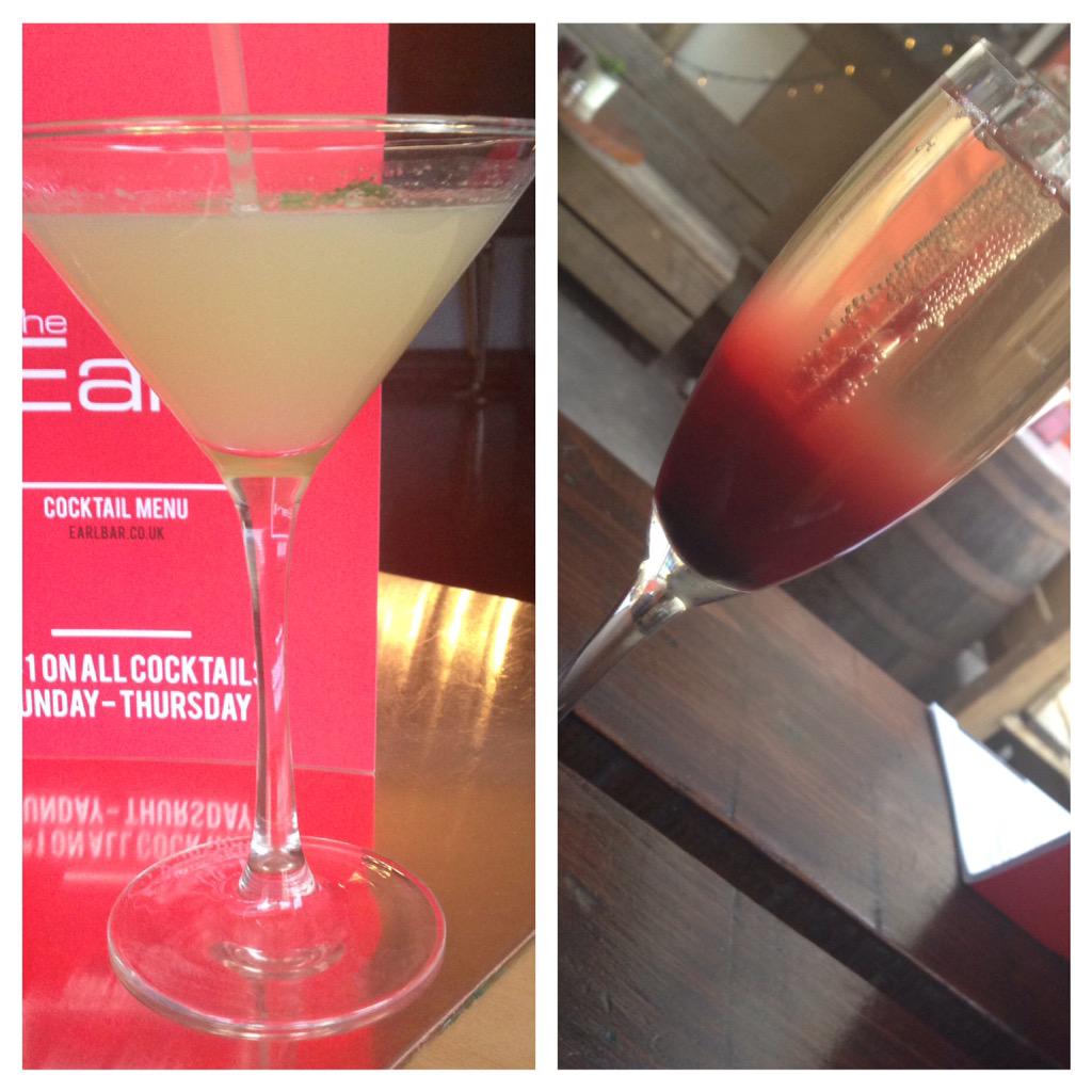 AmandaBrownArt's tweet photo. Fab Friday night cocktails @EarlBar last night! http://t.co/TDRg4E5jhp