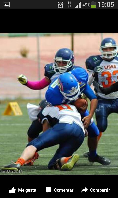 tatolions's tweet photo. #llenemosmaracena . ven de naranja a animar al equipo de fútbol americano de tu ciudad. @GranadaLions http://t.co/6CelkmcFk8