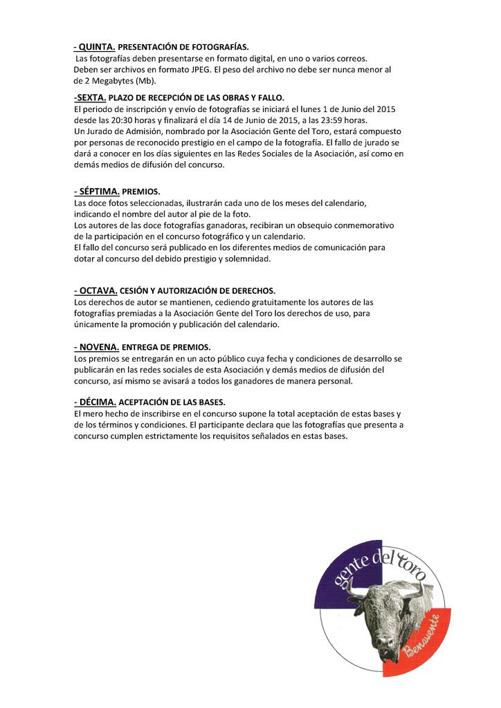 gentedeltoro's tweet photo. Aquí tenéis las bases del I concurso de fotografía "LAS FIESTAS DEL TORO ENMAROMADO 2015" organizado por GentedelToro http://t.co/l7rw5eT5Hd