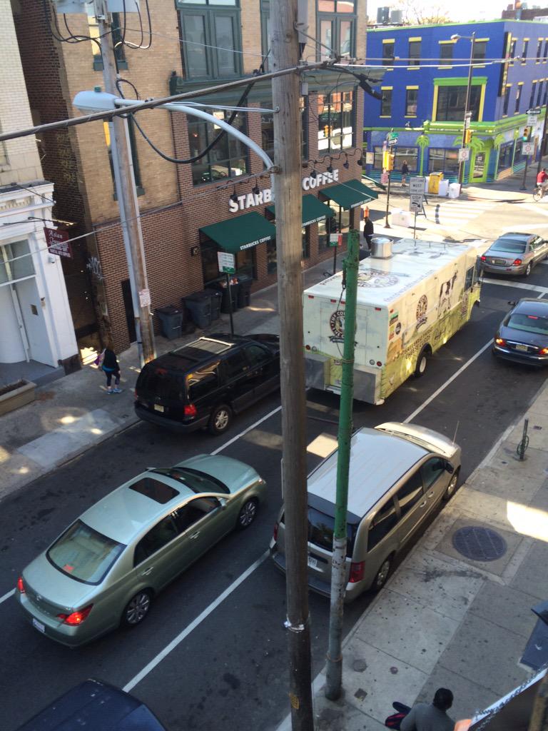 ZoeRomm's tweet photo. @cowandthecurd truck just passed my house. #curdistheword #firstinline http://t.co/fB7JamznRs