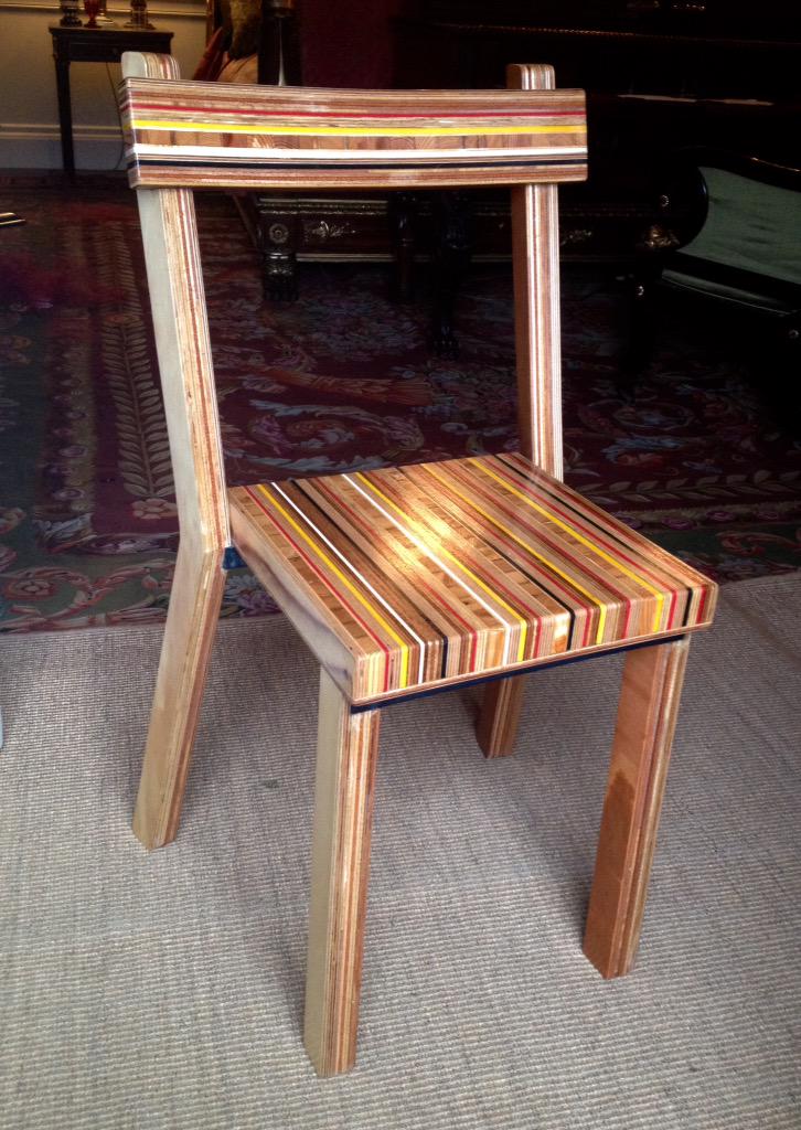 georgewoodmakes's tweet photo. My chair 'Leftovers' which is featuring in Chatsworth's 'Make Yourself Comfortable' exhibition
http://t.co/0ZM0KyTiku http://t.co/aCBlRu5o8X