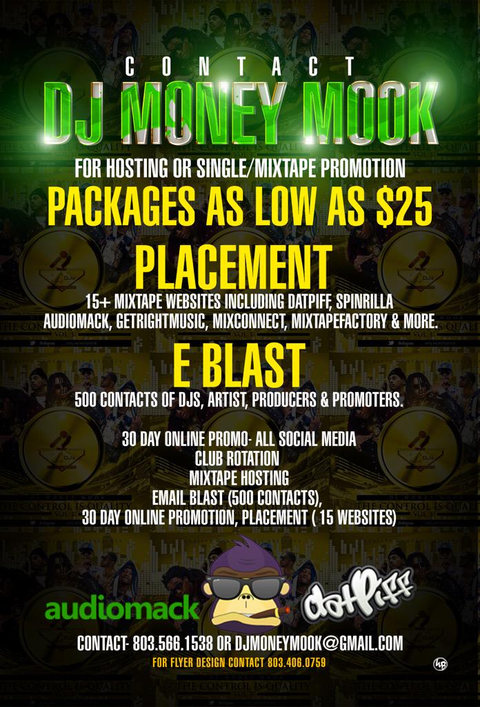 DjMoney_Mook's tweet image. Trap Open Early!! Artist Contact Me Now!! All Mixtape/Single #PromoPackages Are Half Off For Today Only!!