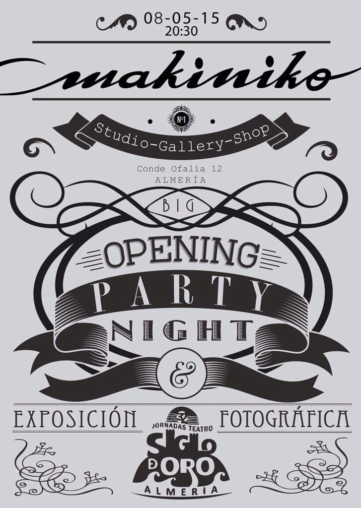 makiniko_art's tweet photo. Opening Party http://t.co/kIARYo4a4i