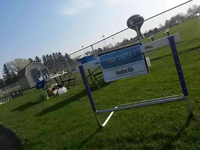 jmartinhiner's tweet photo. Get out to one of the Walk4Water events around NE Iowa today - @KeystoneAEA has a booth in Oelwein!  #WaterMatters http://t.co/0miQP3Oa9z