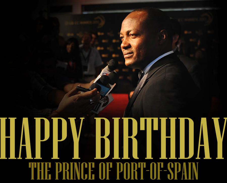 Happy Birthday, Brian Lara!  375, 400, 501
