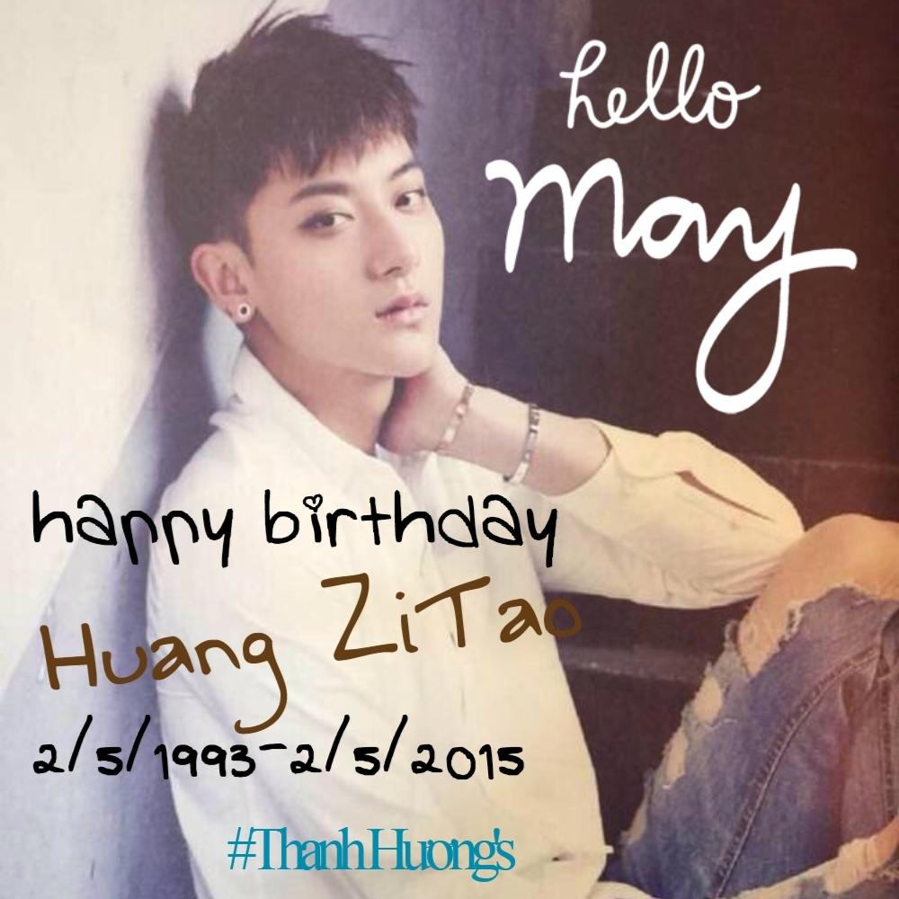 Happy birthday to you, Huang ZiTao.
Darling will be allright. Don\t cry 